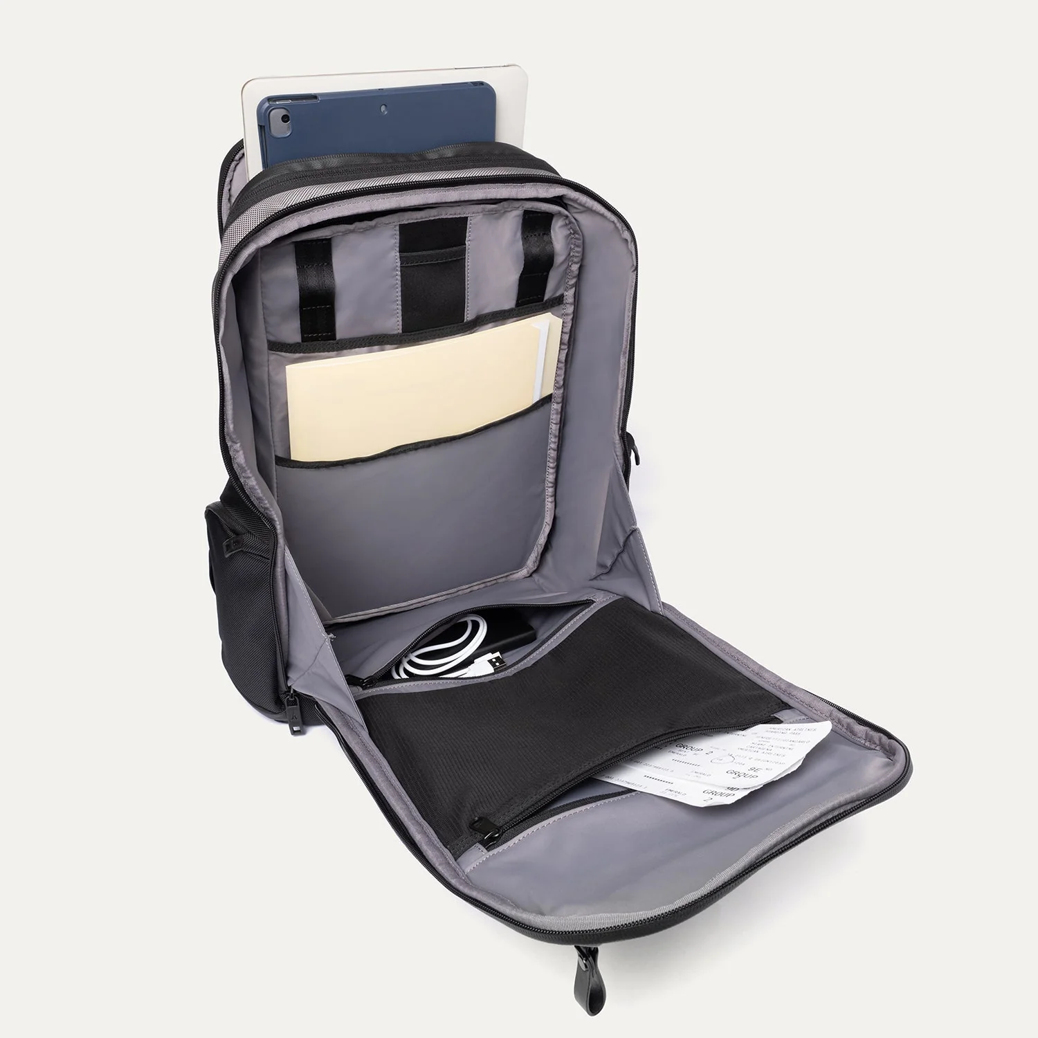 Travelpro® Altitude™ All-Purpose Full Expansion Laptop Backpack 24-34L- Stellar Navy Grey - Image 5