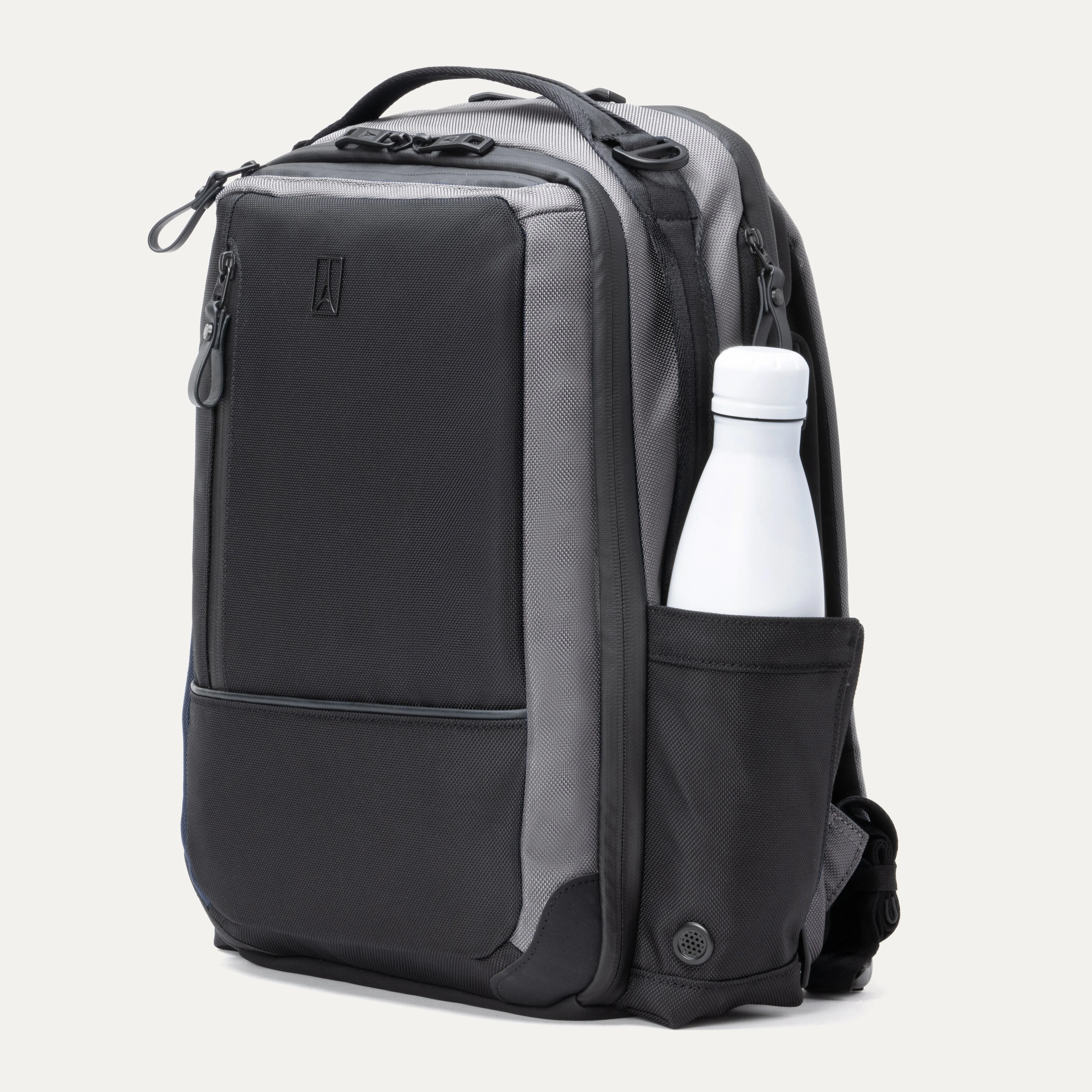 Travelpro® Altitude™ Slim Expandable Laptop Backpack 20-24L- Stellar Navy/ Grey - Image 19