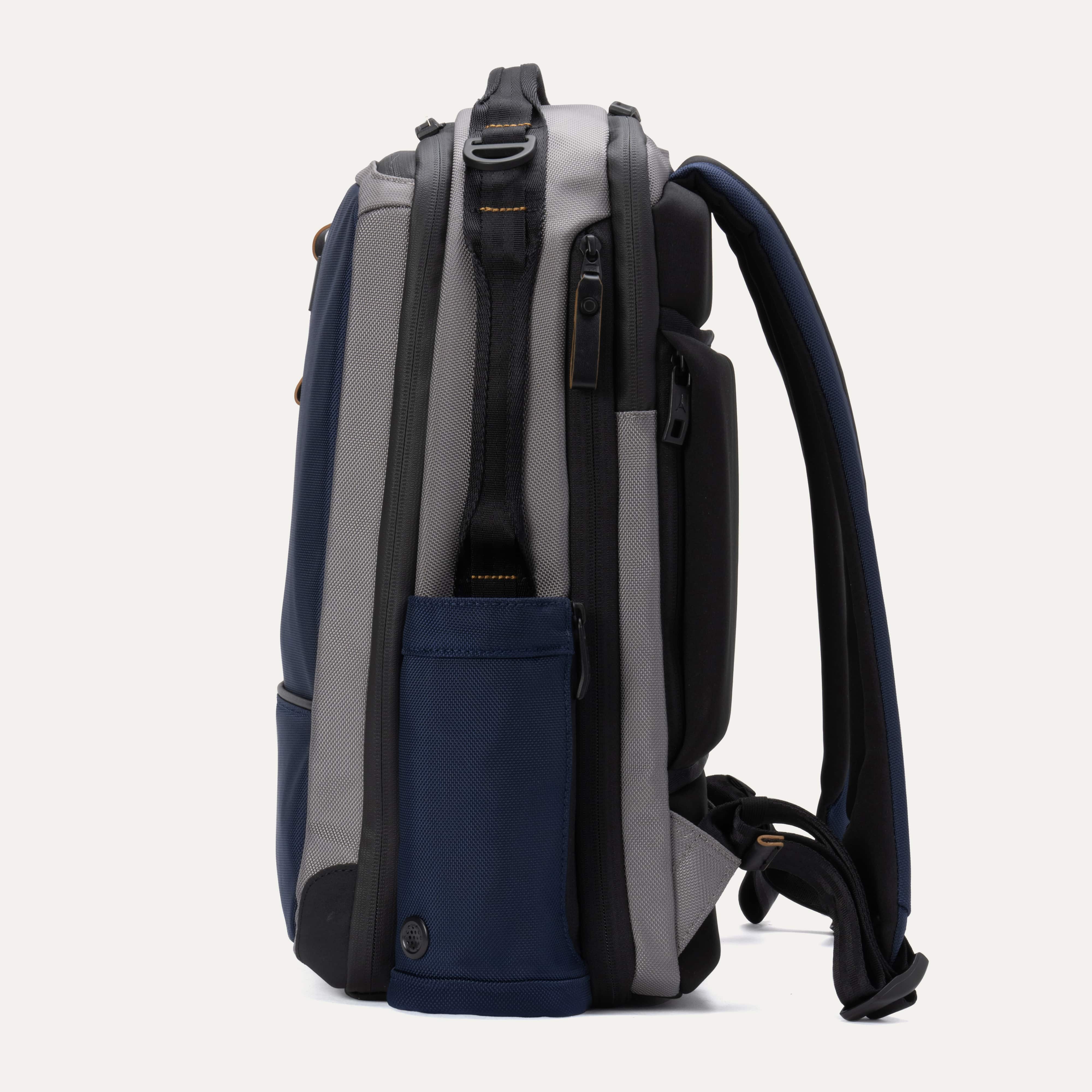 Travelpro® Altitude™ Slim Expandable Laptop Backpack 20-24L- Stellar Navy/ Grey - Image 32